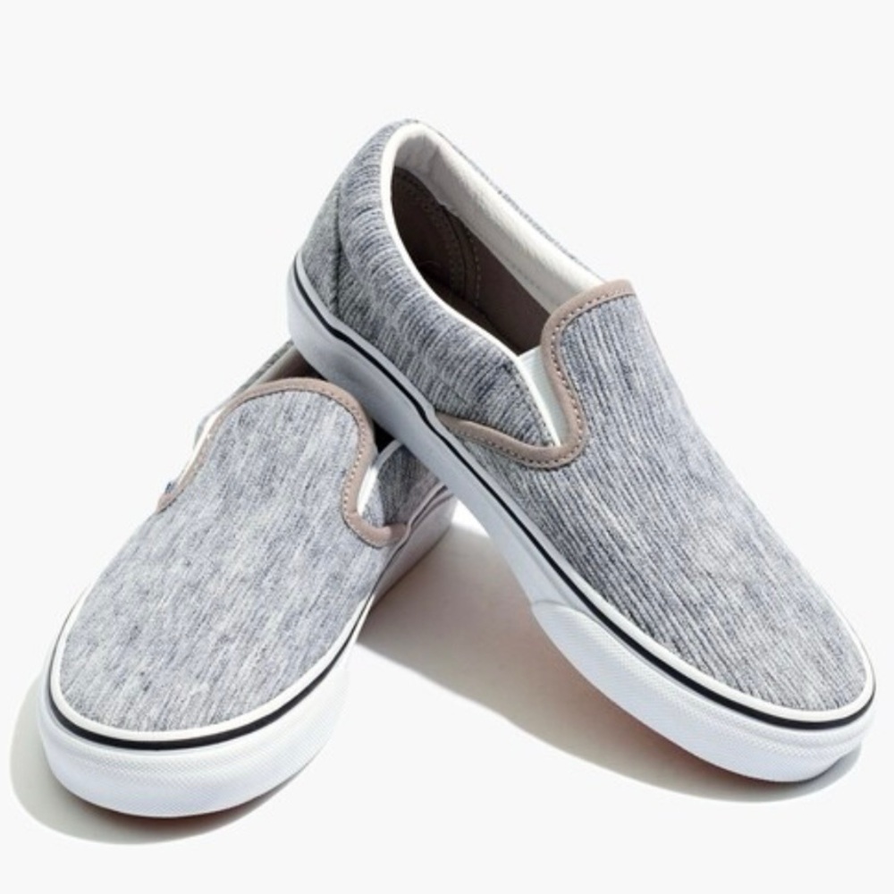 Vans Gray Slip-On sneakers